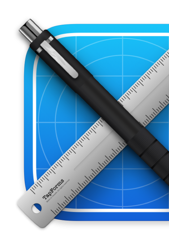 Tap Forms app icon half